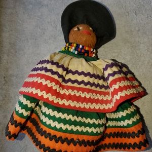 Seminole Indian handmade doll vintage